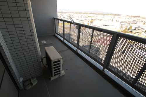 Balcony. Spacious balcony