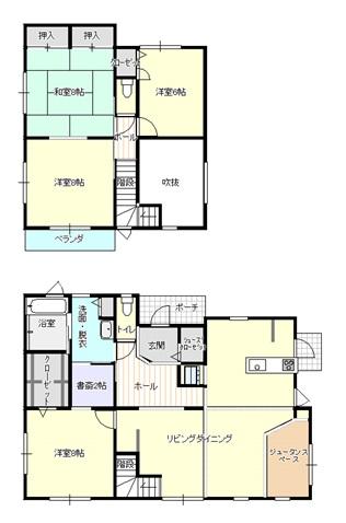 Floor plan. 22 million yen, 4LDK, Land area 336.1 sq m , Building area 131.28 sq m