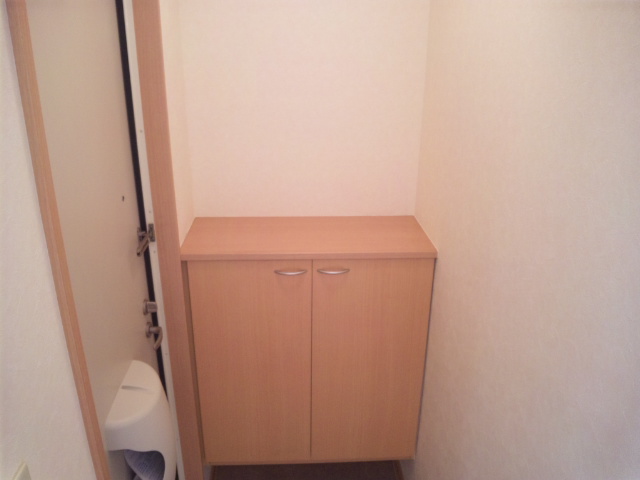 Entrance. Shoebox