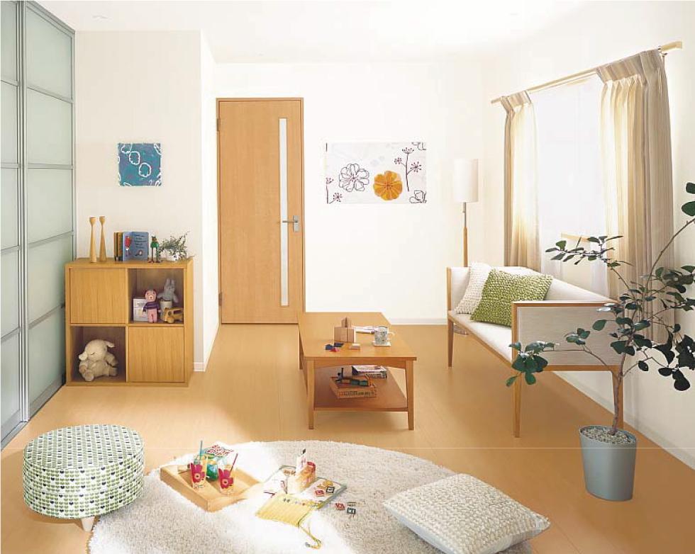 Living and room. Image