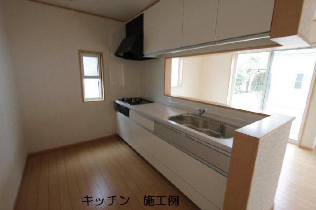 Kitchen. The company example of construction (kitchen)