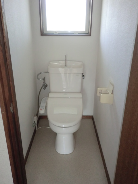 Toilet. With Washlet