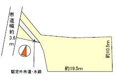 Compartment figure. Land price 6.3 million yen, Land area 230.53 sq m
