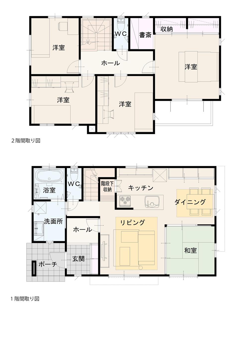 Floor plan. Tsuchiura Exhibition Centre, Tsuchiura ion offers a comprehensive housing exhibition hall of the adjacent.  "live, Bring up, have fun. Theme in the housing and mom café ", House to fulfill a "want" of Mrs. pets corner. 