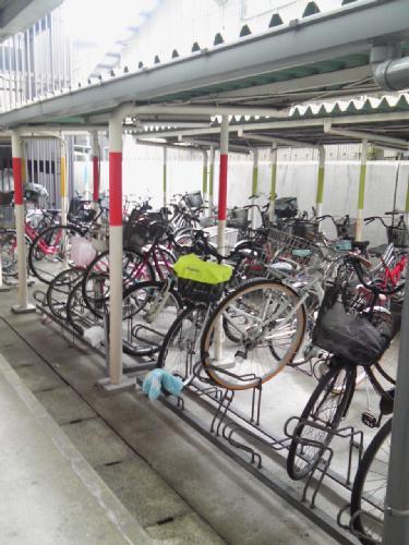 Other. On-site bicycle parking lot