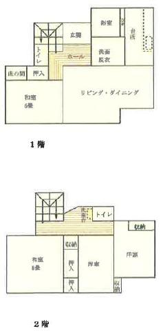 Floor plan. 12.8 million yen, 4LDK, Land area 167.89 sq m , Building area 101.74 sq m