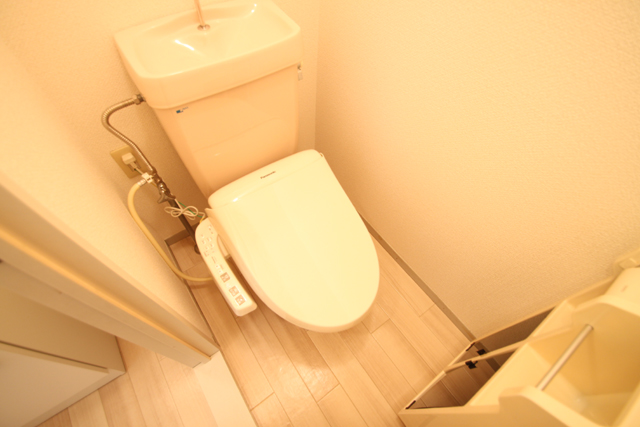 Toilet. Warm water washing toilet seat