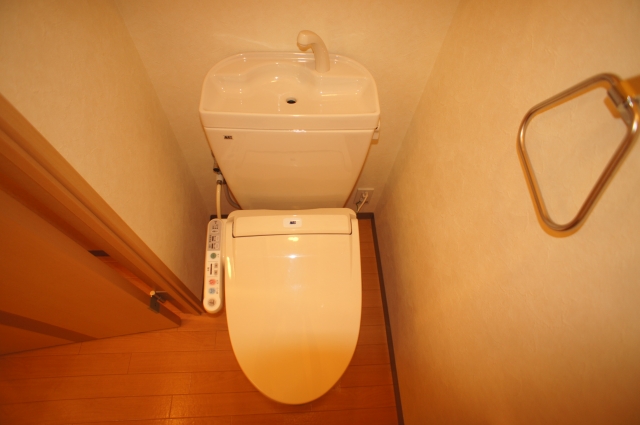 Toilet. With Washlet