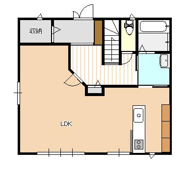 Floor plan. 29.4 million yen, 3LDK + S (storeroom), Land area 204 sq m , Building area 111.74 sq m