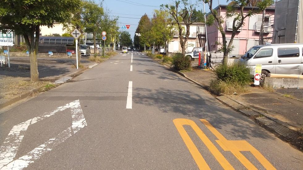 Local photos, including front road. Northwest side 12m public road