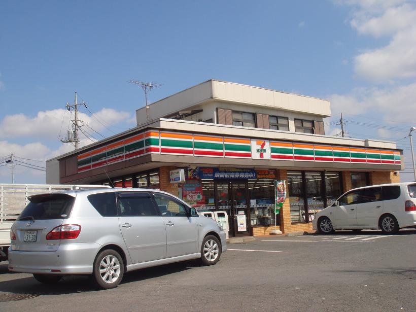 Convenience store. Seven-Eleven Tsukuba Matsushiro store up (convenience store) 580m