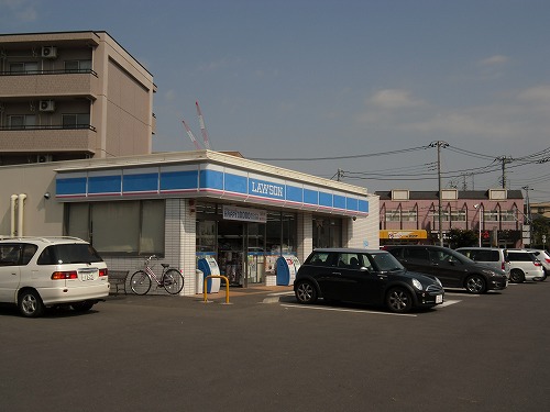 Convenience store. Lawson Tsukuba Kasuga Sanchome store up (convenience store) 458m