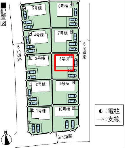 Compartment figure. 31,800,000 yen, 4LDK, Land area 200 sq m , Building area 102.87 sq m