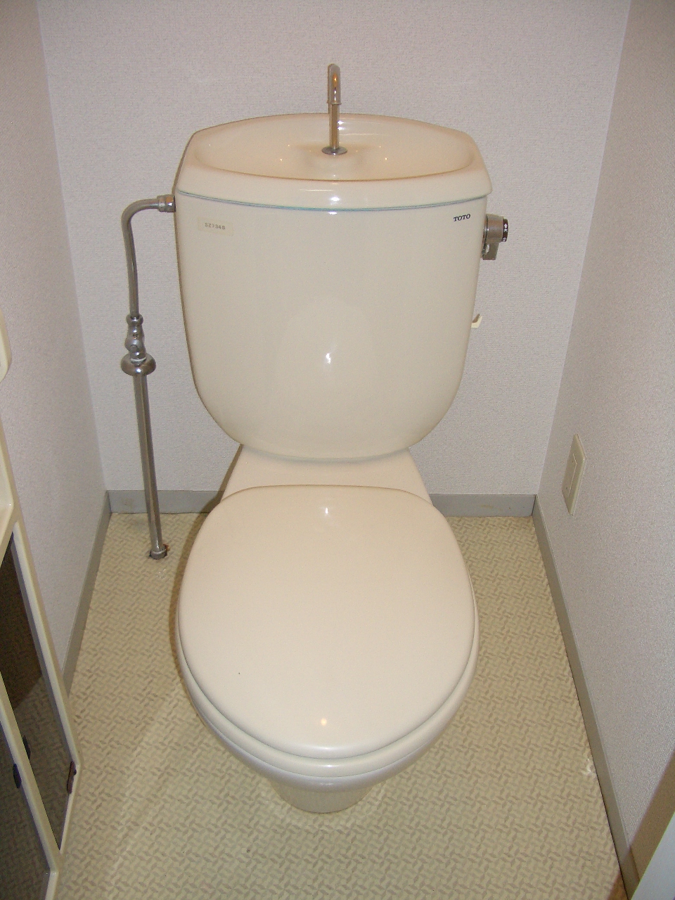 Toilet. With warm water washing toilet seat