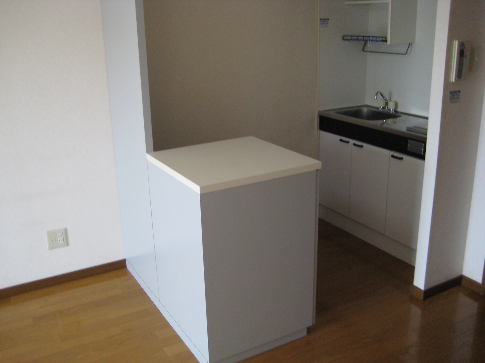 Kitchen. Kitchen counter table is useful.