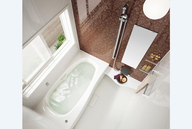 Building plan example (Perth ・ Introspection). System bathroom image