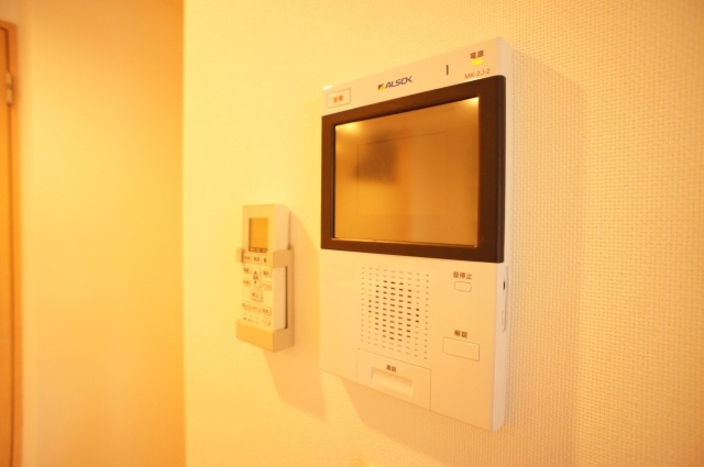 Receipt. ALSOK & TV monitor with intercom equipped