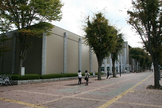 library. 1982m to Tsukuba Municipal Central Library (Library)