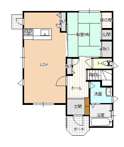 Floor plan. 33 million yen, 4LDK, Land area 200.9 sq m , Building area 118 sq m