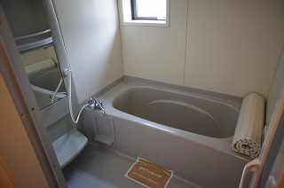 Bath. Spacious bath of 1 pyeong type