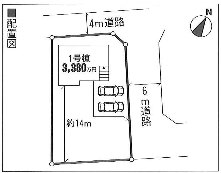 Compartment figure. 33,800,000 yen, 4LDK, Land area 307.49 sq m , Building area 103.67 sq m