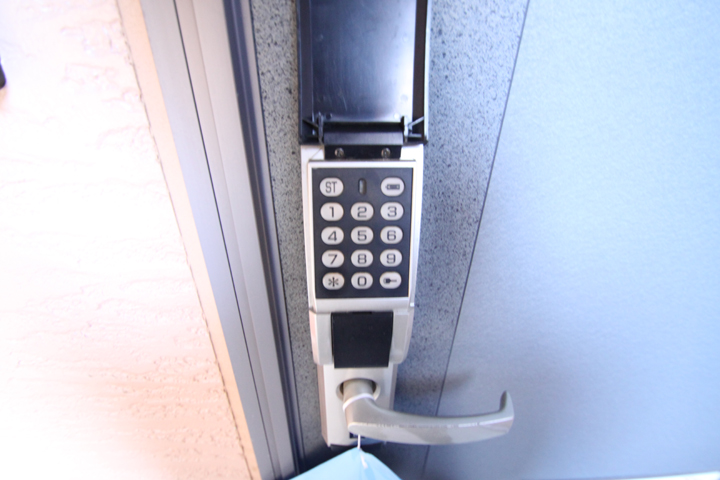 Other Equipment. Numeric keypad type entrance lock