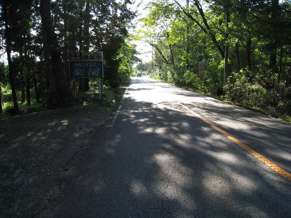 Local photos, including front road. Front road (Ibaraki prefectural road)