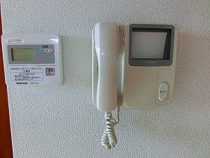 Security. With TV Intercom! 