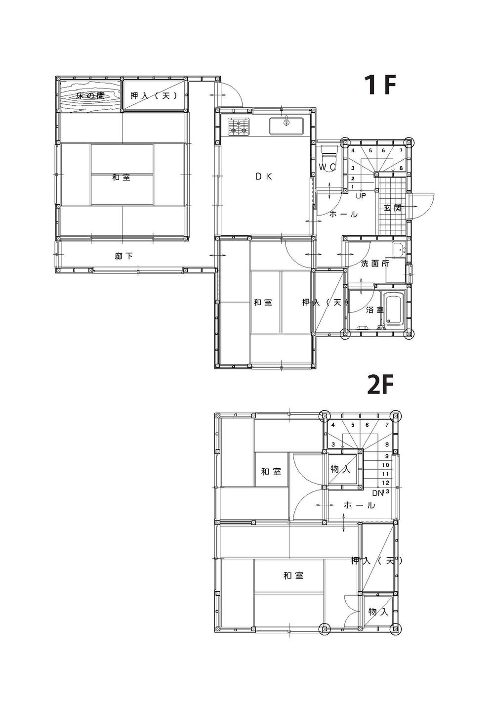 Floor plan. 9.8 million yen, 4DK, Land area 178.8 sq m , Building area 85.94 sq m