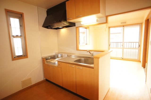 Kitchen. Bright with window Kitchen