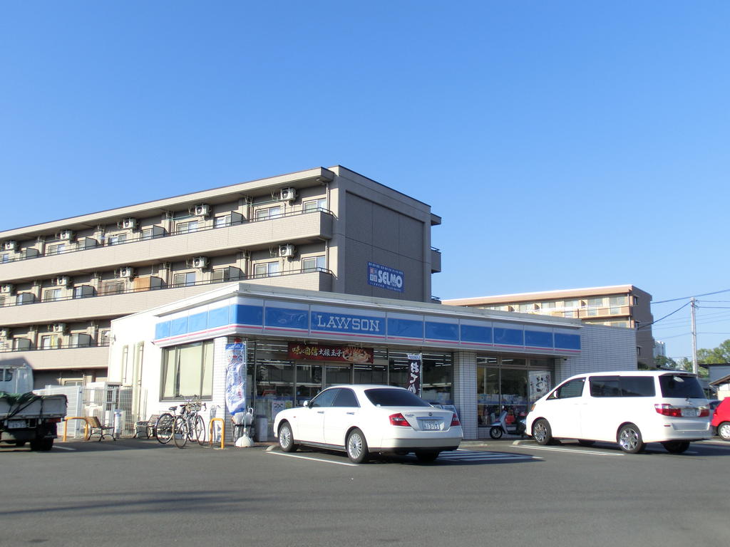 Convenience store. Lawson Tsukuba Kasuga Sanchome store up (convenience store) 502m