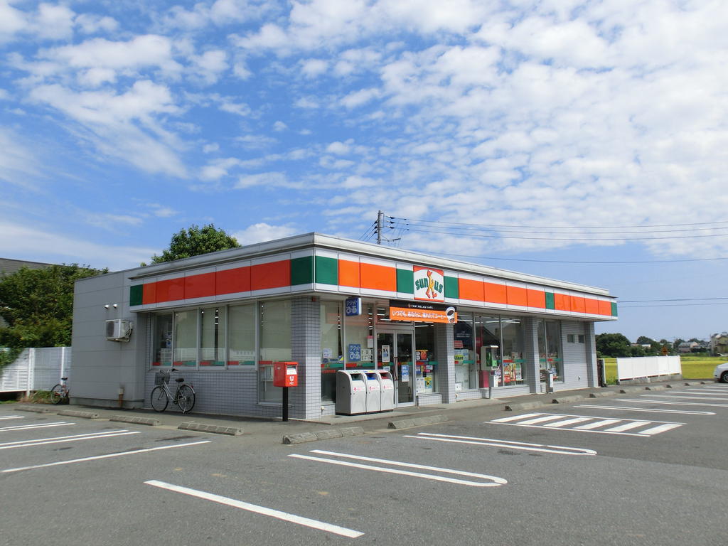 Convenience store. Thanks Tsukuba Teshirogi store up (convenience store) 676m