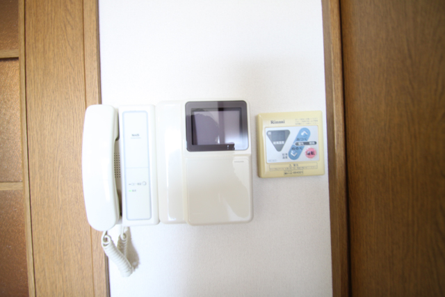 Security. Intercom with a camera