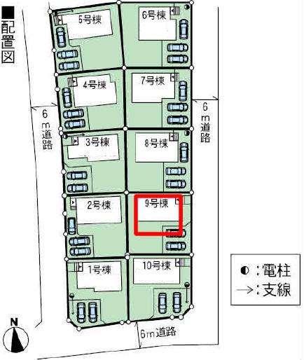 Compartment figure. 30,800,000 yen, 4LDK, Land area 192.92 sq m , Building area 102.06 sq m