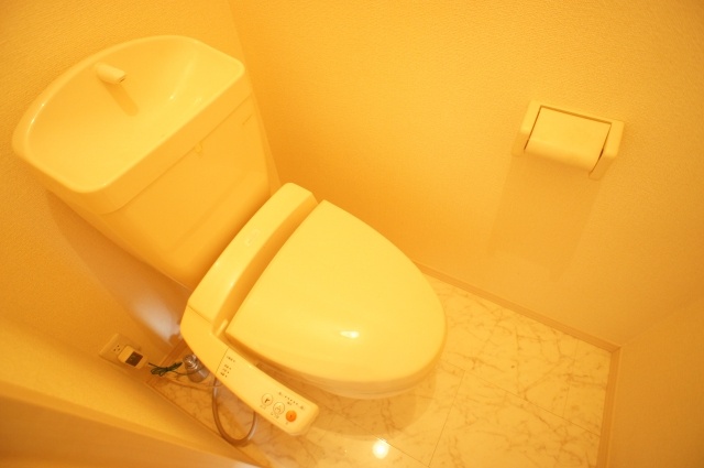 Toilet. Washlet equipped "