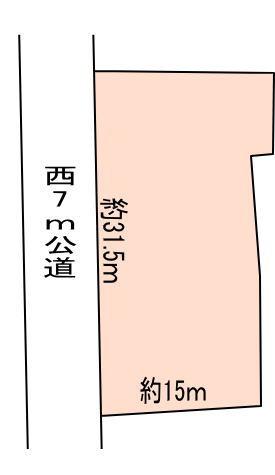 Compartment figure. Land price 14.2 million yen, Land area 470 sq m