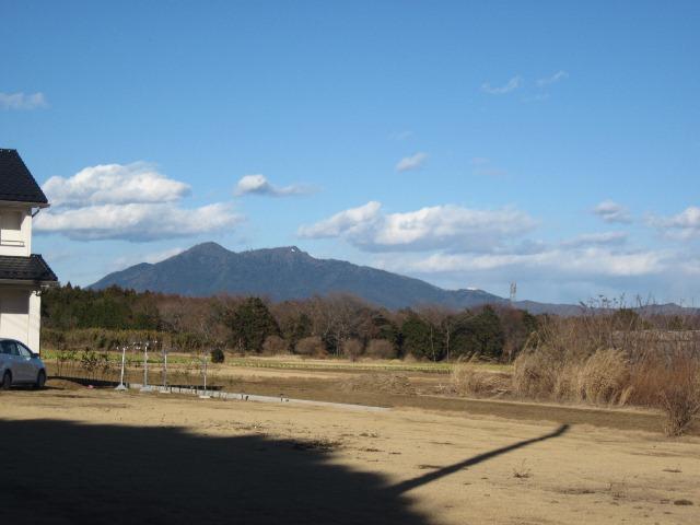 Other local. Local (January 2014) Shooting Scenery from neighboring. Tsukuba is the gentle sight views.
