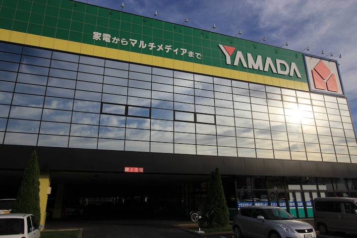 Home center. Yamada Denki Tecc Land Tsukuba store up (home improvement) 3487m