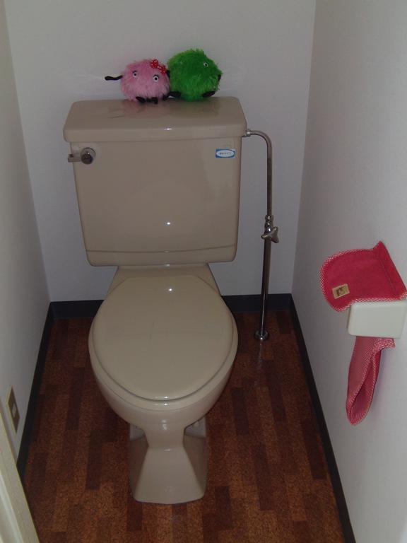 Toilet. With ventilation fan