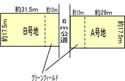 Compartment figure. Land price 27,400,000 yen, Land area 503 sq m