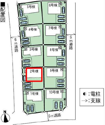 Compartment figure. 31,800,000 yen, 4LDK, Land area 189.49 sq m , Building area 101.24 sq m