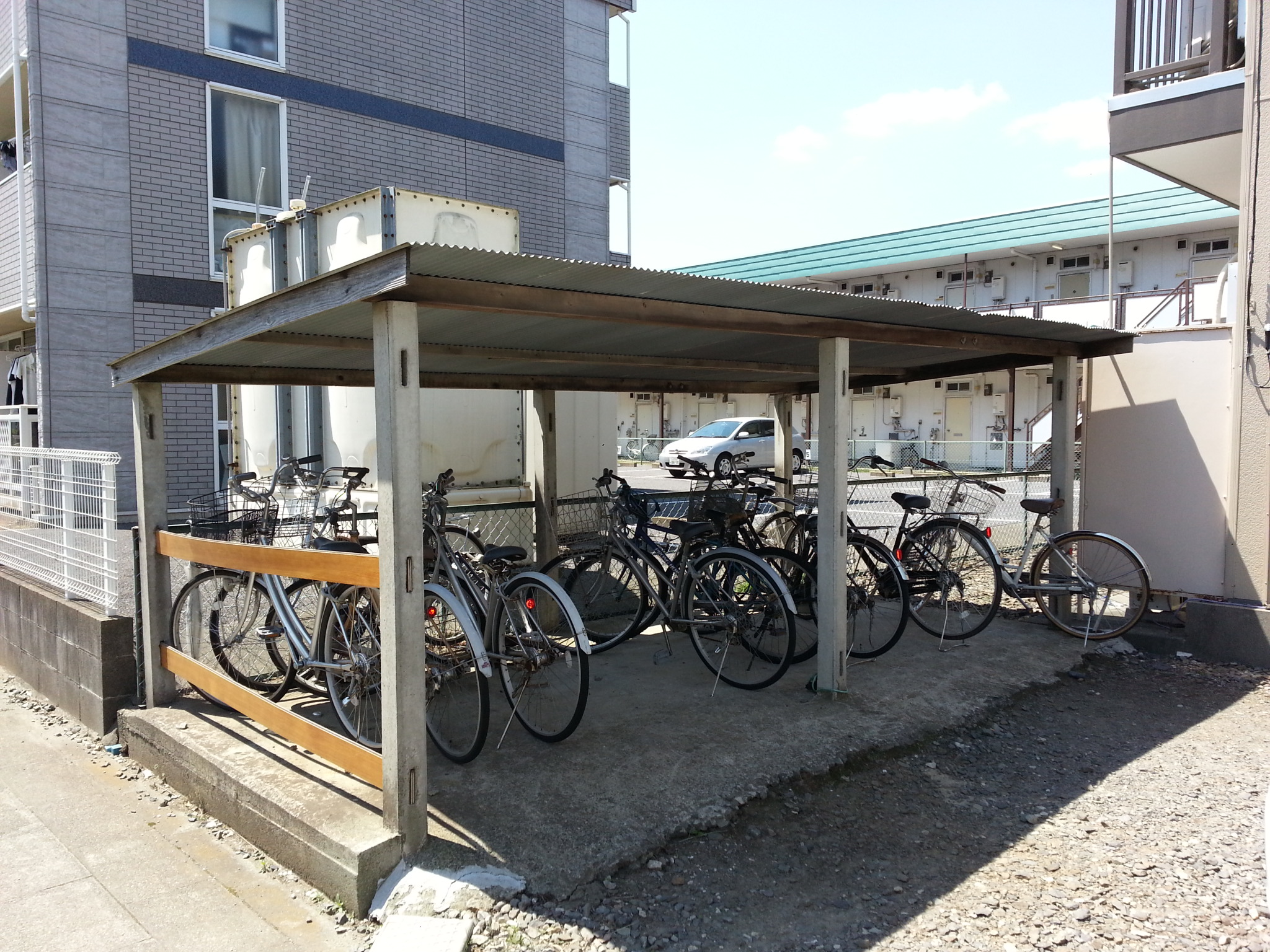 Other common areas. Bicycle-parking space