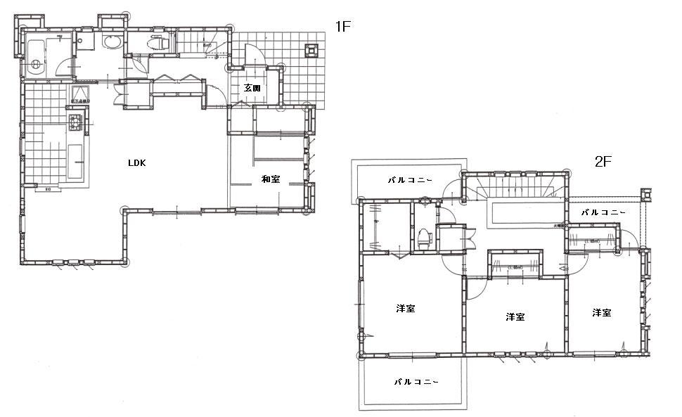 Floor plan. 24.5 million yen, 4LDK, Land area 247.94 sq m , Building area 117.58 sq m