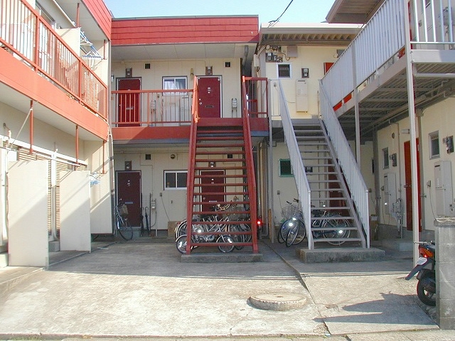 Other common areas. bicycle parking space