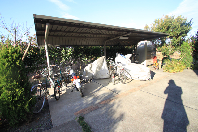 Other common areas. Bicycle-parking space