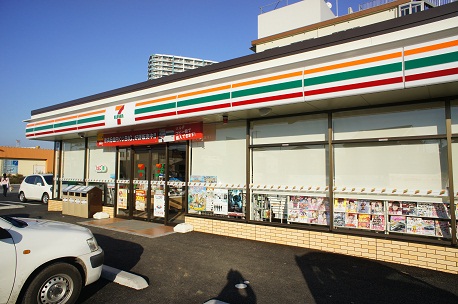 Convenience store. Seven-Eleven Tsukuba Tokodai entrance shop until the (convenience store) 676m