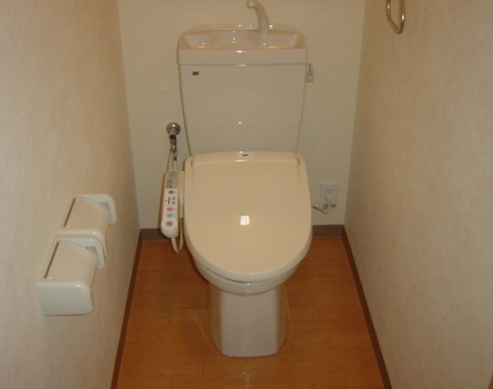 Toilet. Washlet equipped