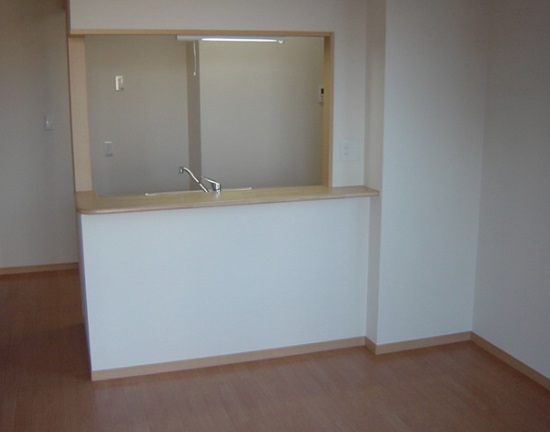 Living and room. Counter Kitchen Living
