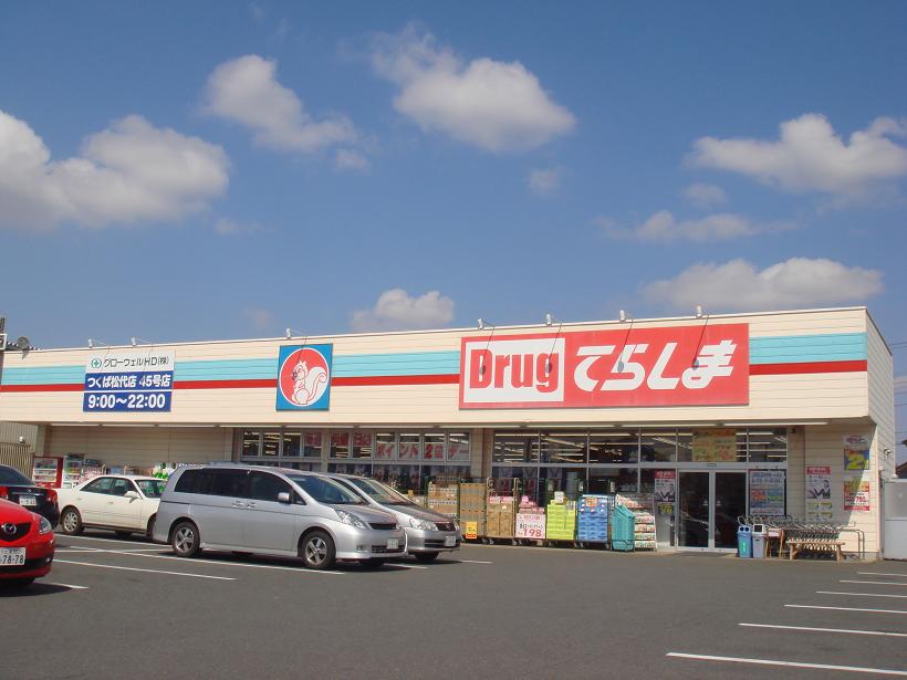 Dorakkusutoa. Drag Terashima Tsukuba Matsushiro shop 1405m until (drugstore)