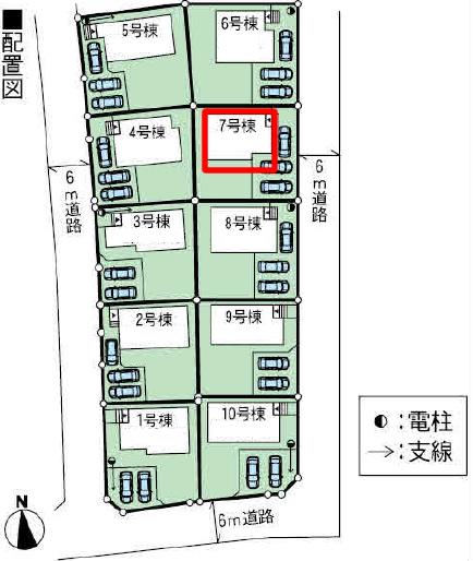 Compartment figure. 31,800,000 yen, 4LDK, Land area 196.07 sq m , Building area 101.65 sq m